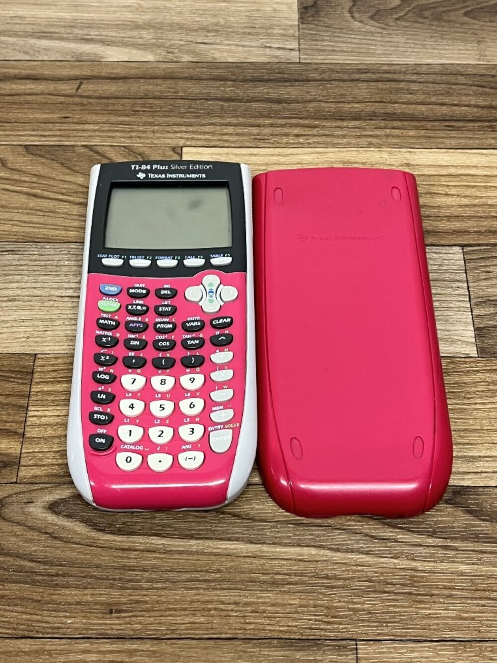 Texas Instruments TI-84 Plus Silver Edition Pink w/ Cover Blemish